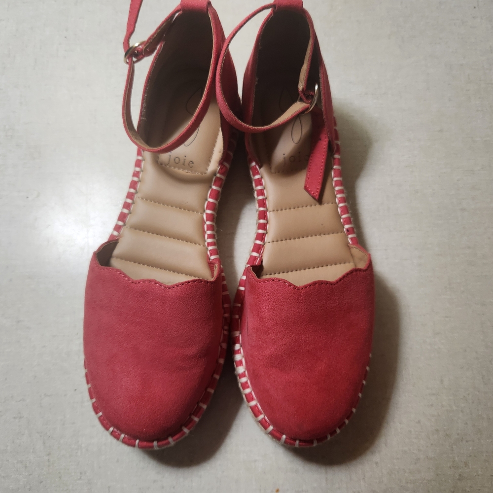 Joie Reddish/Orange Women's Espadrille Flats- Size 6.5